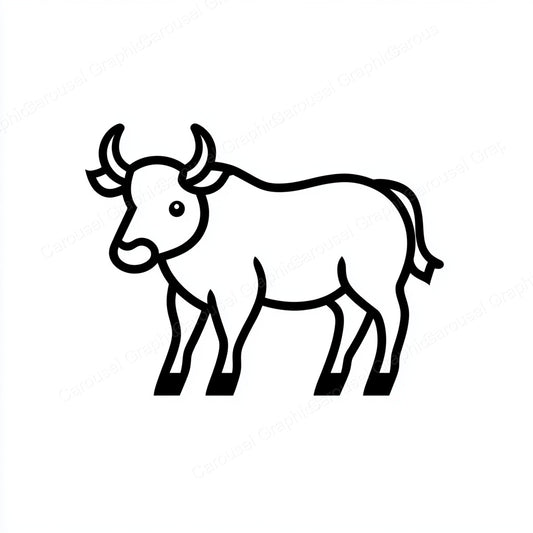 Ox Vector Graphic preview
