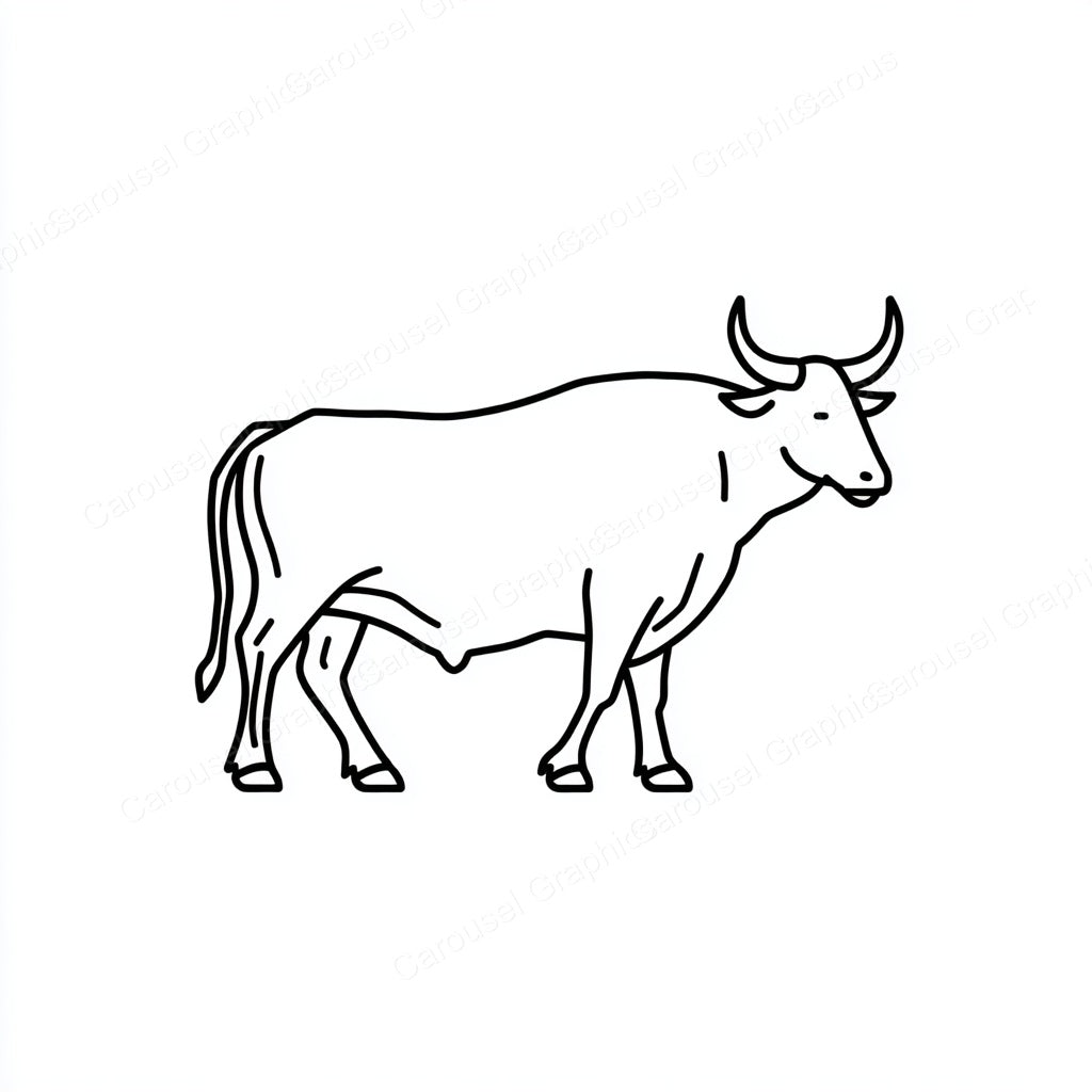 Ox Vector Graphic preview