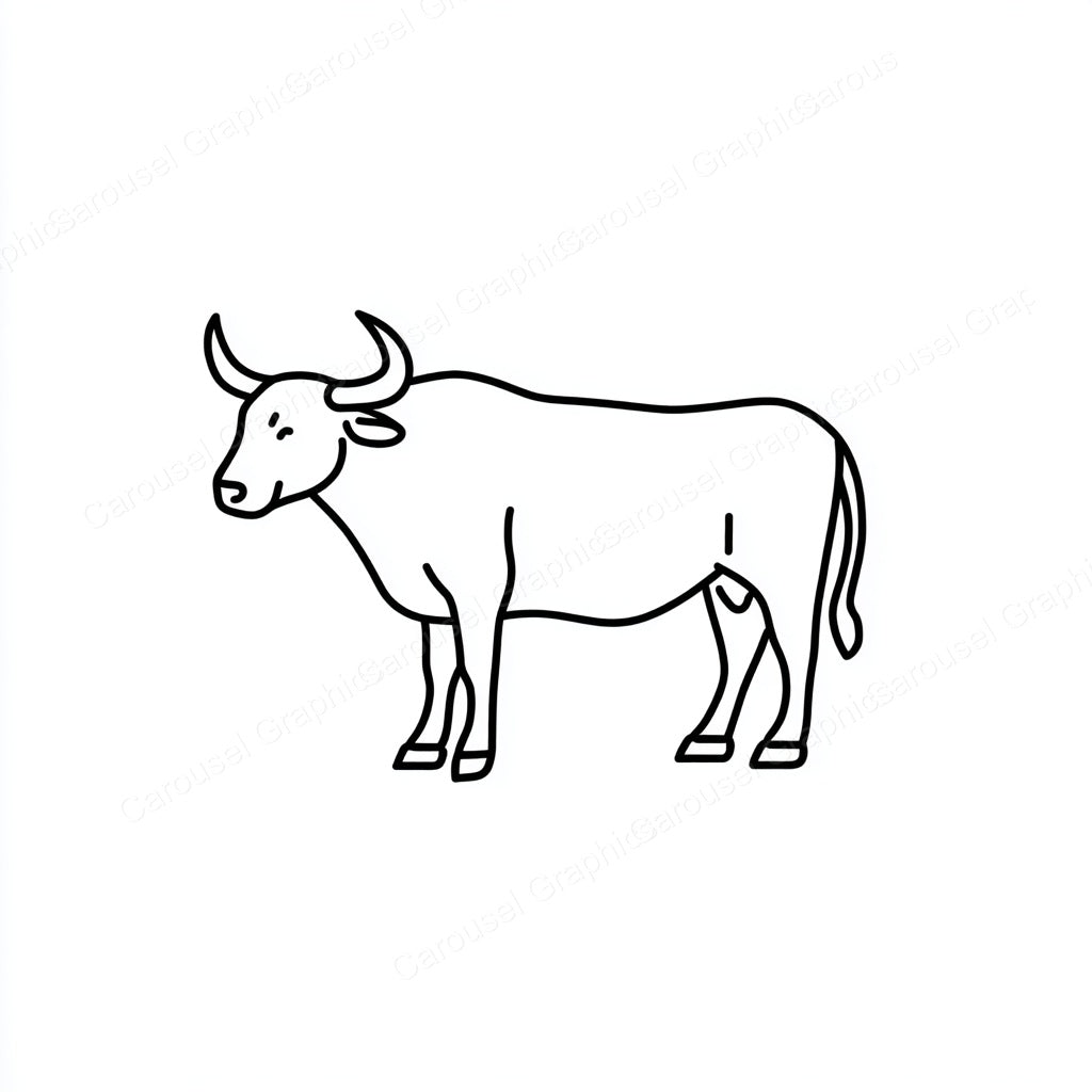 Ox Vector Graphic preview