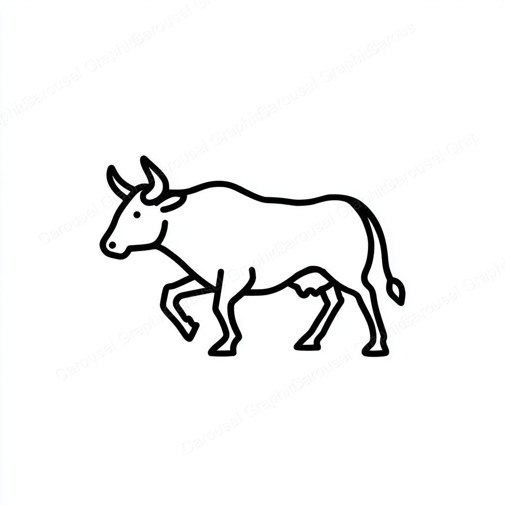 Ox Vector Graphic preview