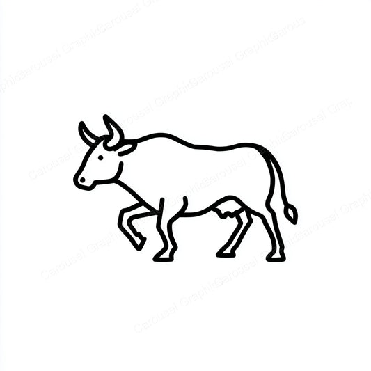 Ox Vector Graphic preview
