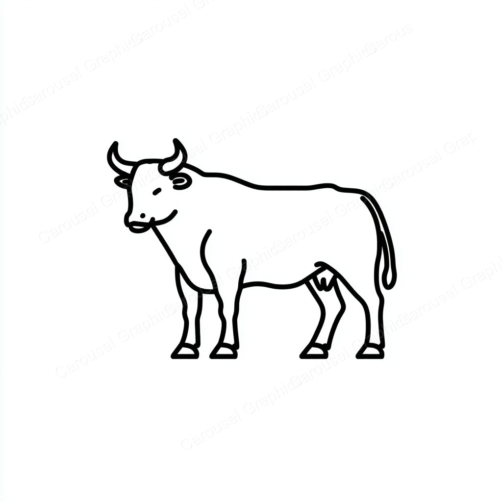 Ox Vector Graphic preview