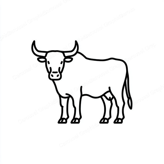 Ox Vector Graphic preview