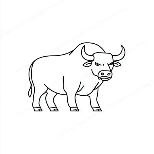 Ox Vector Graphic preview