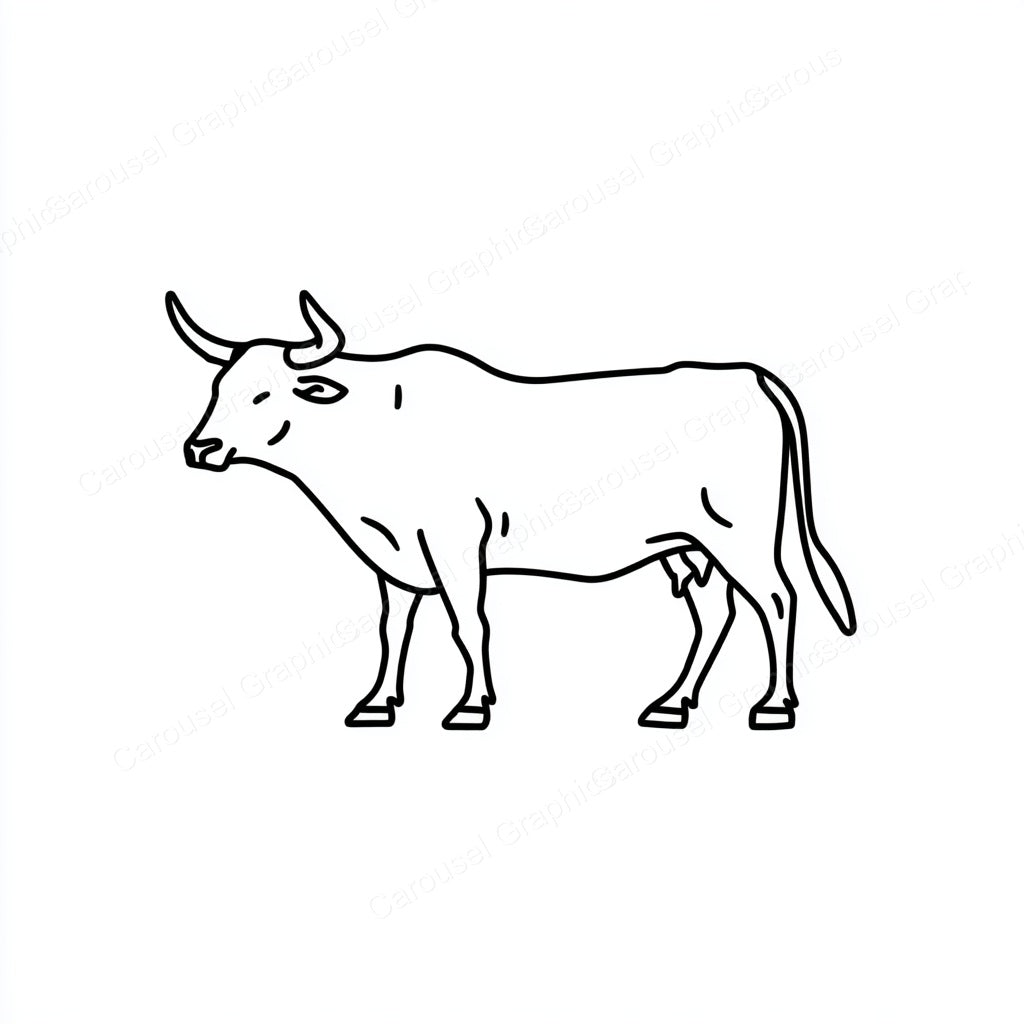 Ox Vector Graphic preview