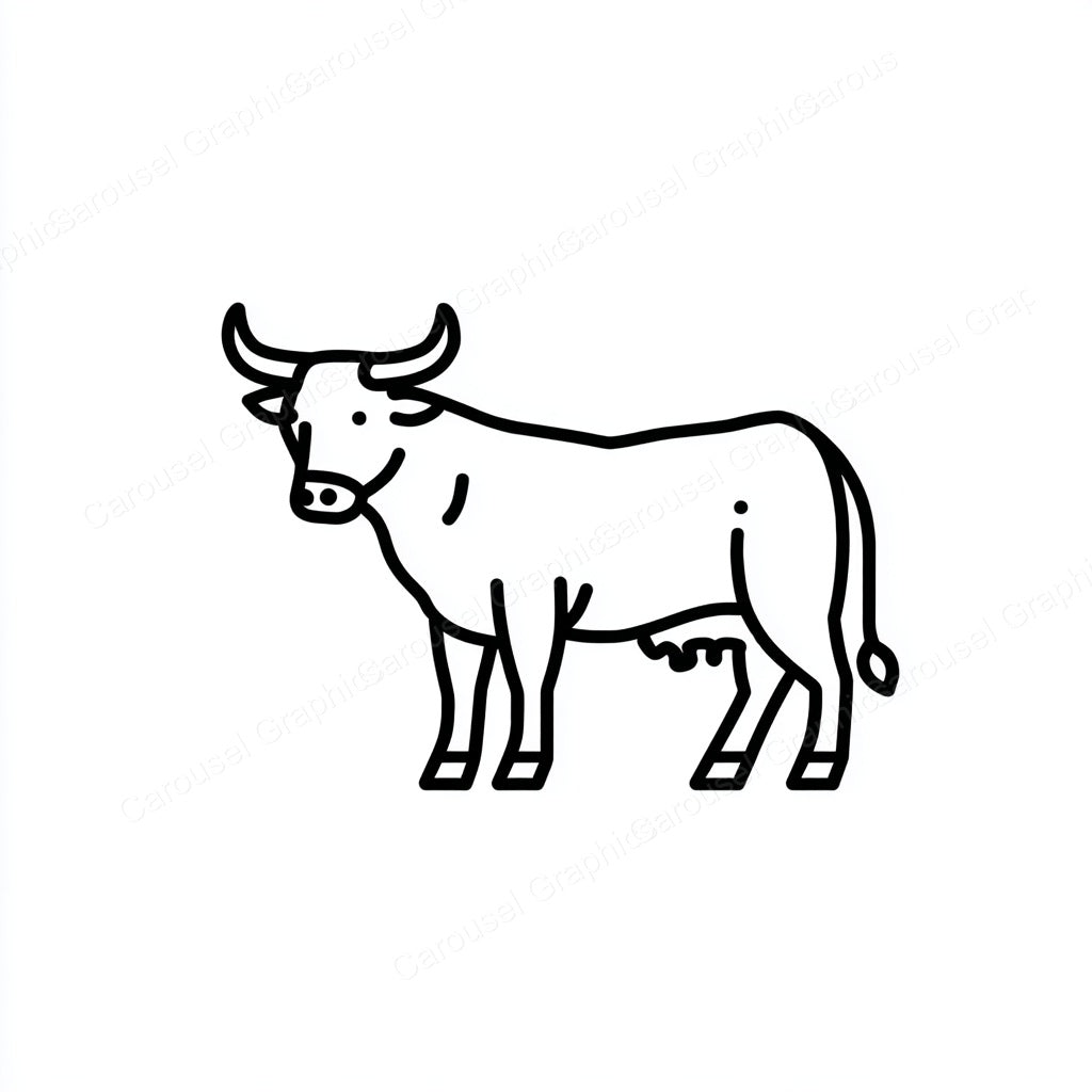 Ox Vector Graphic preview