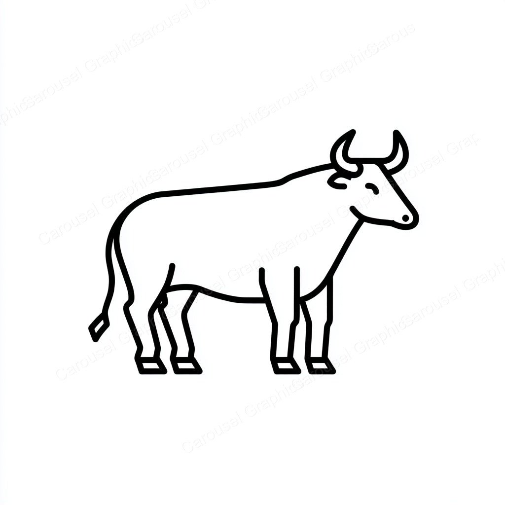 Ox Vector Graphic preview