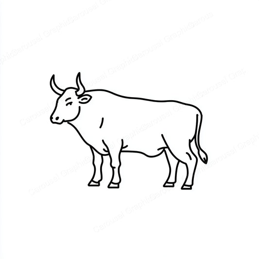 Ox Vector Graphic preview