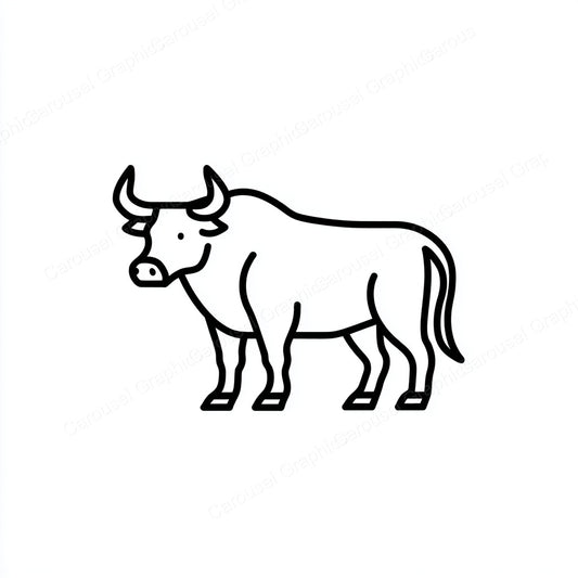 Ox Vector Graphic preview