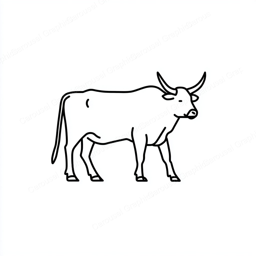Ox Vector Graphic preview