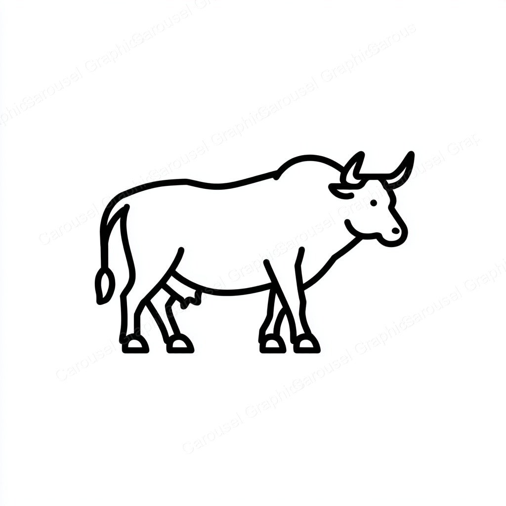 Ox Vector Graphic preview