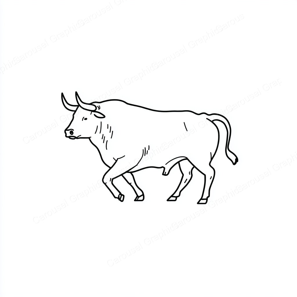 Ox Vector Graphic preview