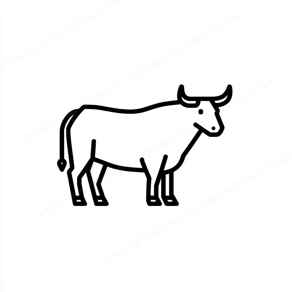 Ox Vector Graphic preview