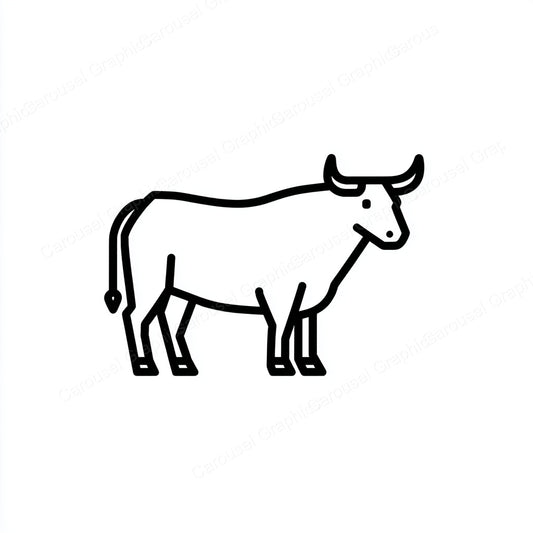 Ox Vector Graphic preview