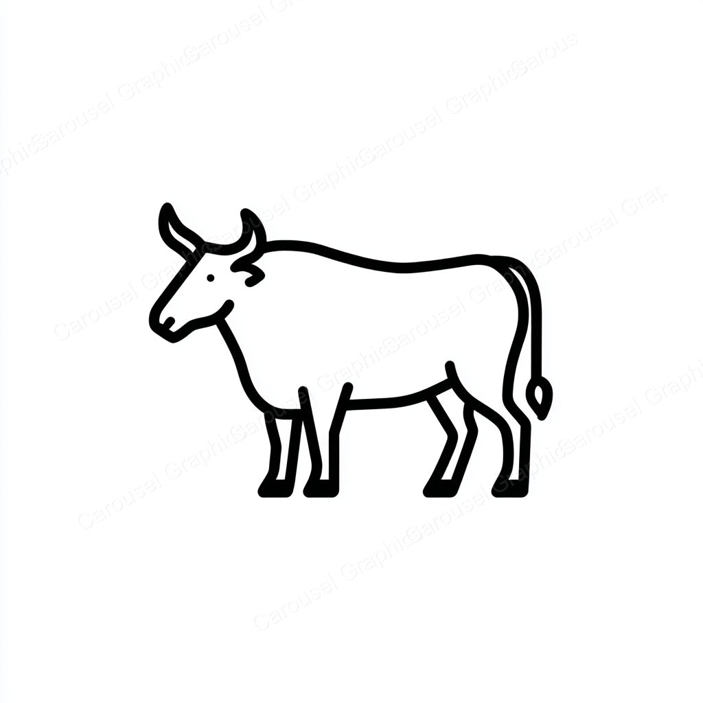 Ox Vector Graphic preview