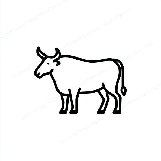 Ox Vector Graphic preview