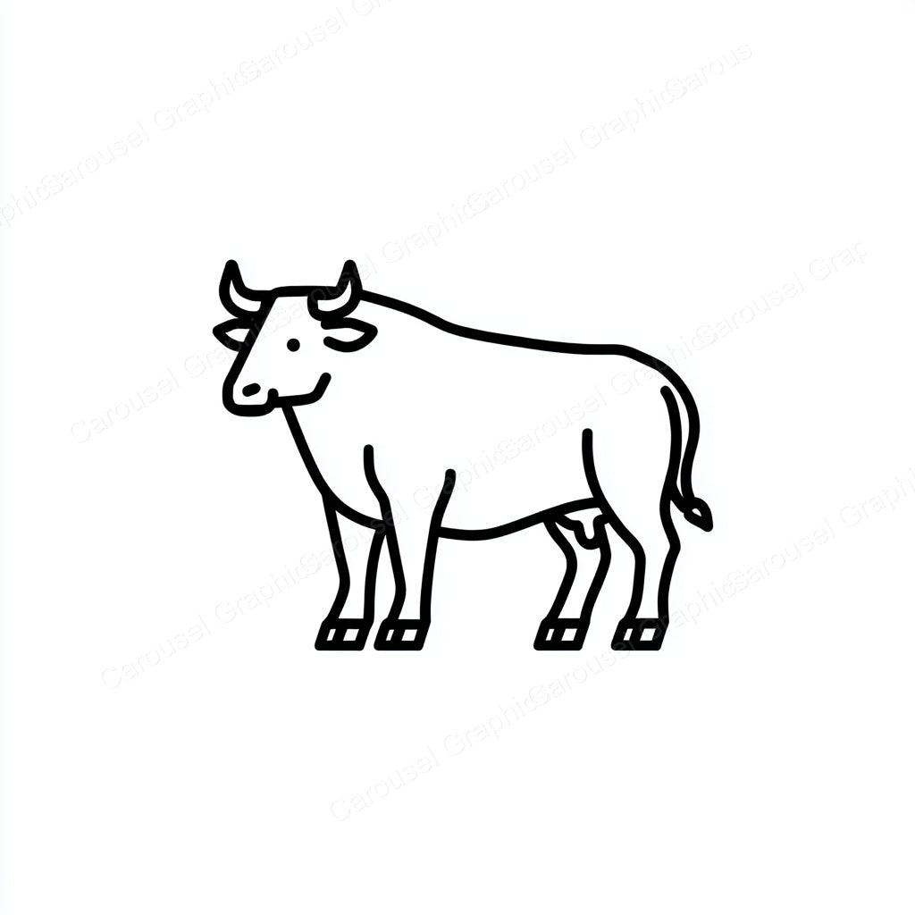 Ox Vector Graphic preview