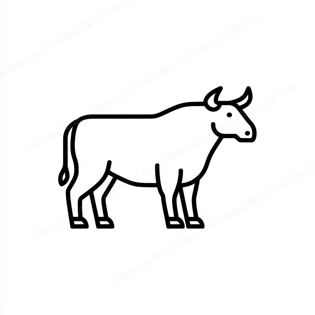 Ox Vector Graphic preview
