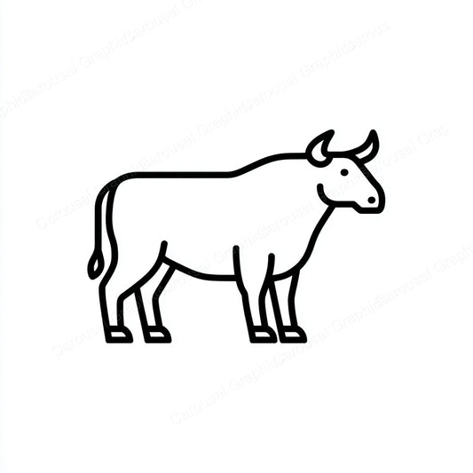 Ox Vector Graphic preview
