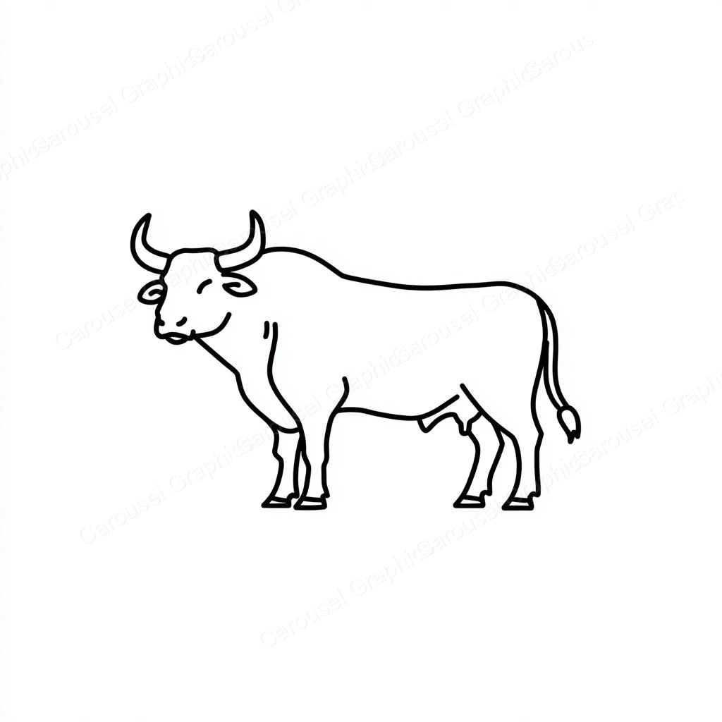 Ox Vector Graphic preview