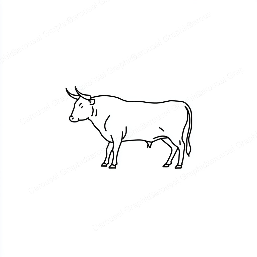 Ox Vector Graphic preview