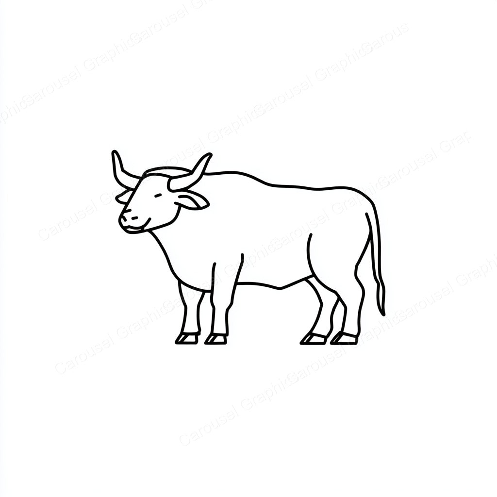Ox Vector Graphic preview