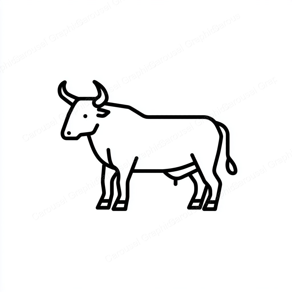Ox Vector Graphic preview