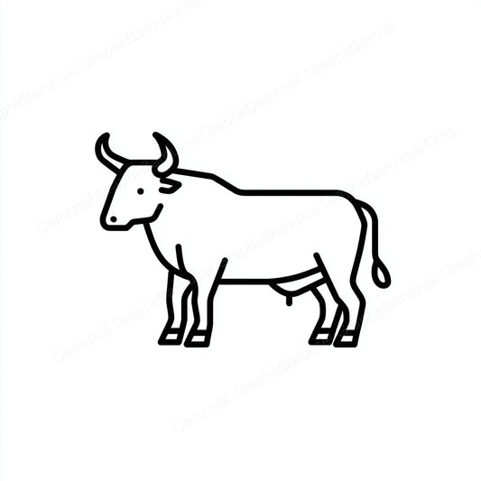 Ox Vector Graphic preview
