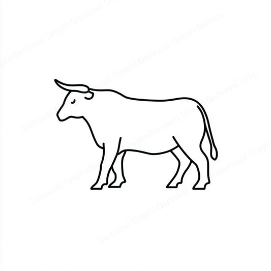 Ox Vector Graphic preview
