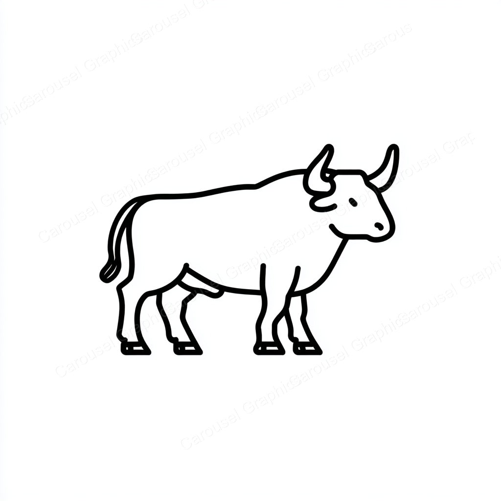 Ox Vector Graphic preview
