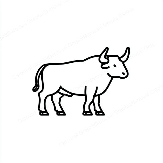 Ox Vector Graphic preview