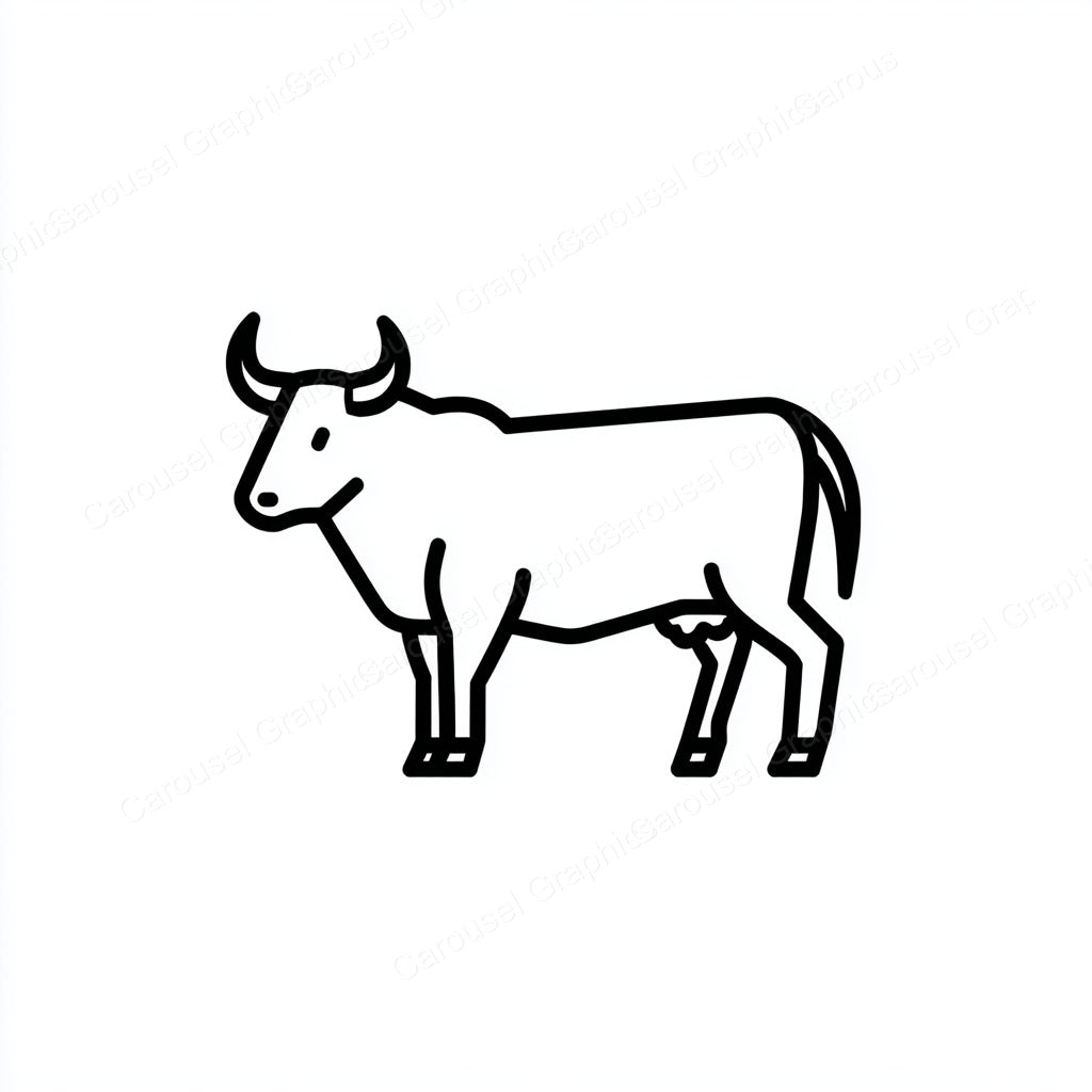 Ox Vector Graphic preview