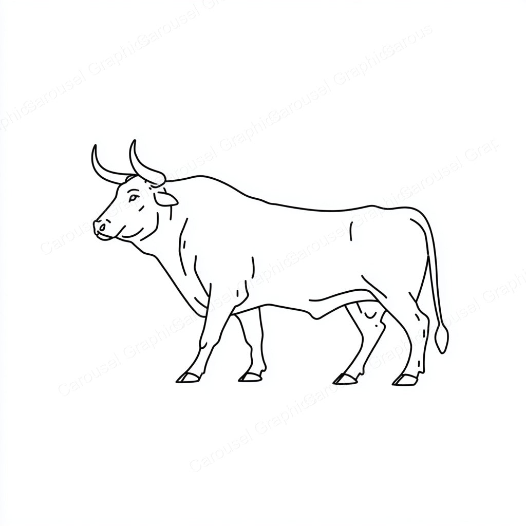 Ox Vector Graphic preview