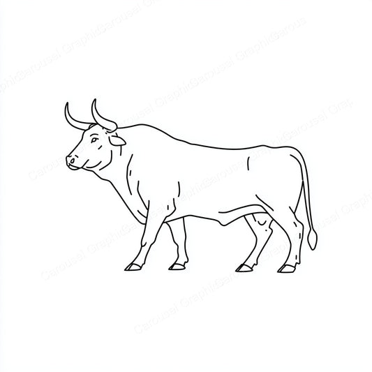 Ox Vector Graphic preview