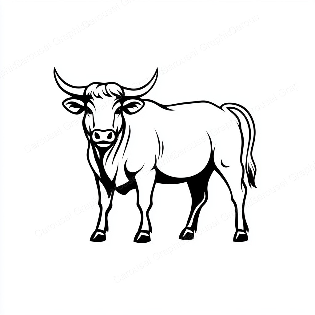 Ox Vector Graphic preview