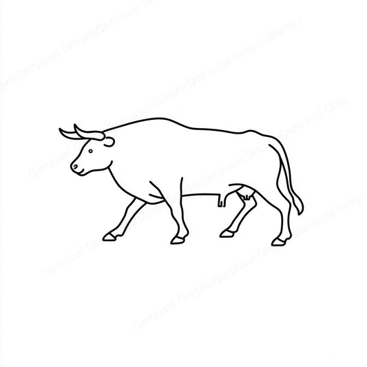 Ox Vector Graphic preview