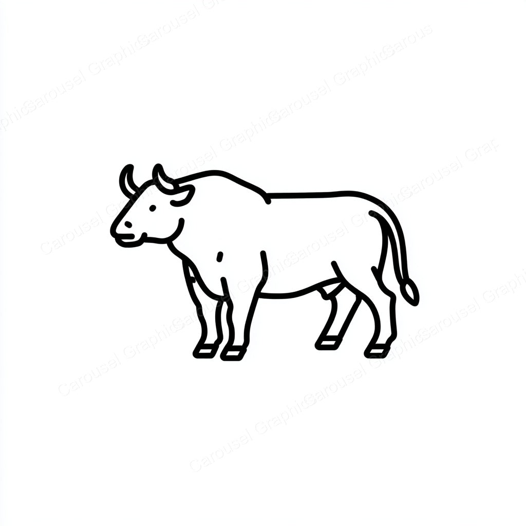 Ox Vector Graphic preview