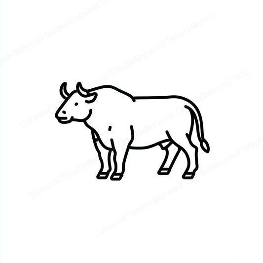 Ox Vector Graphic preview