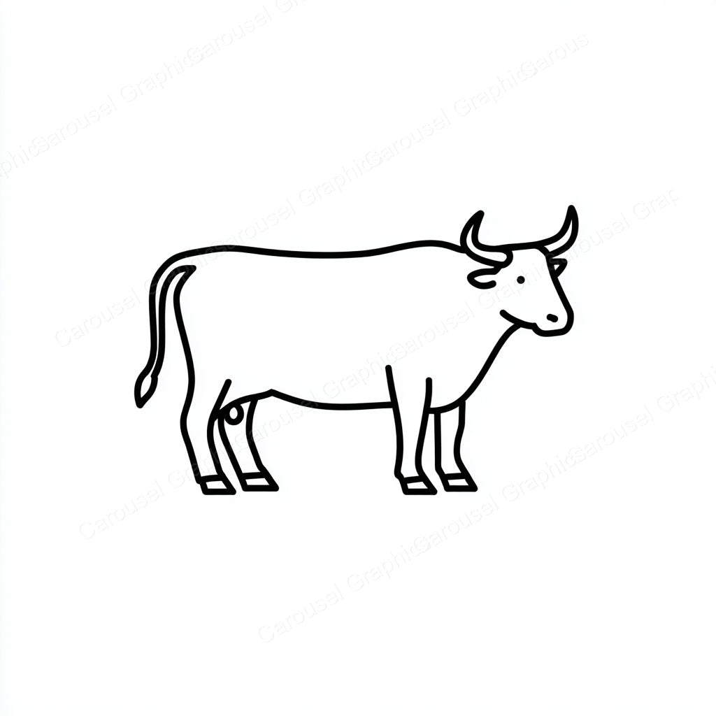 Ox Vector Graphic preview