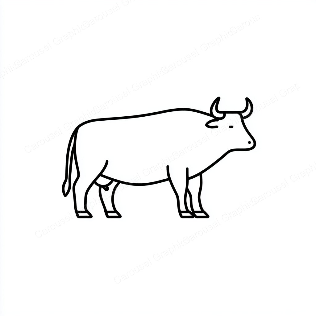 Ox Vector Graphic preview