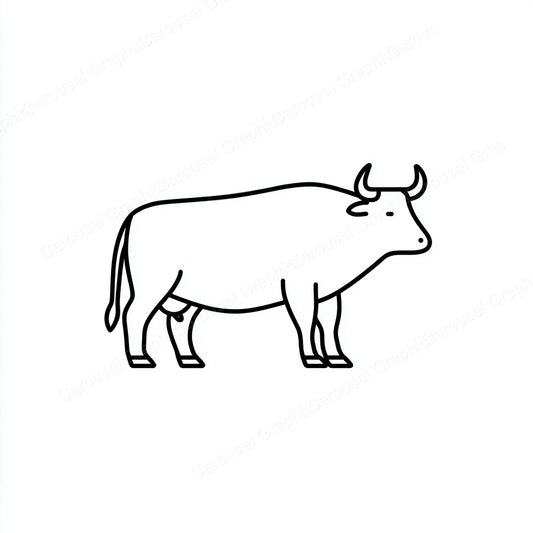 Ox Vector Graphic preview