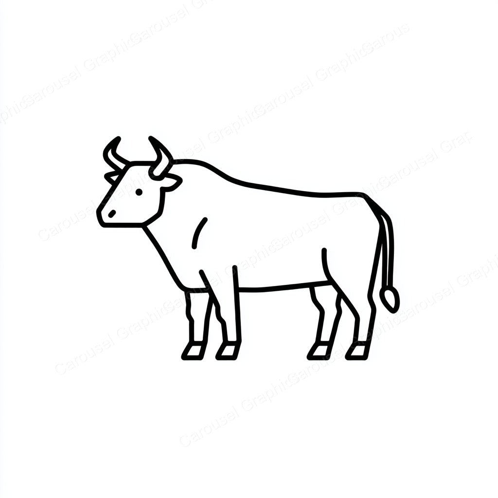 Ox Vector Graphic preview