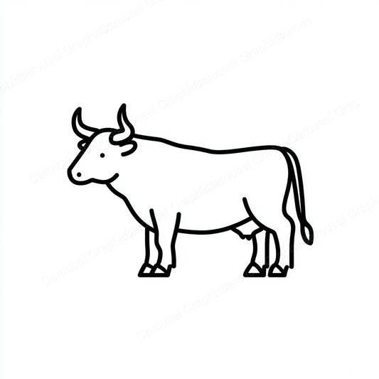Ox Vector Graphic preview