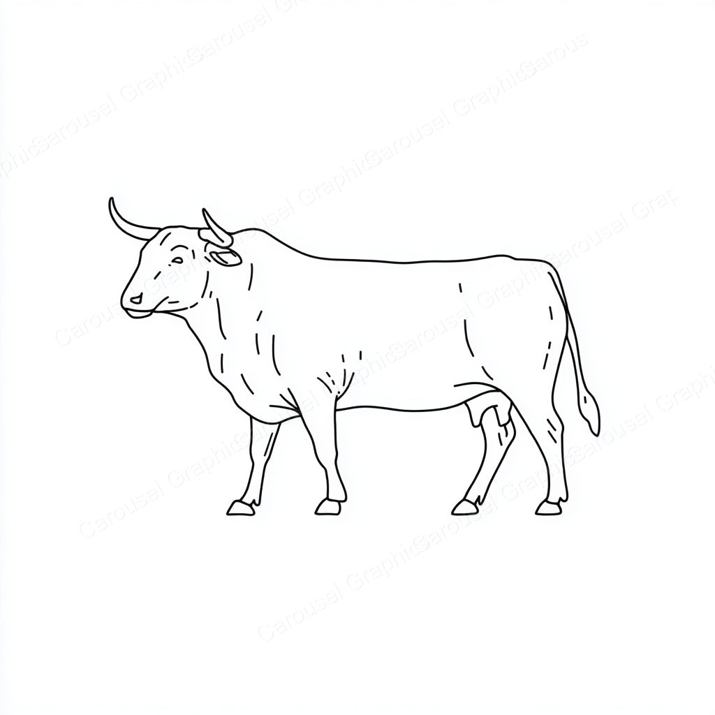 Ox Vector Graphic preview