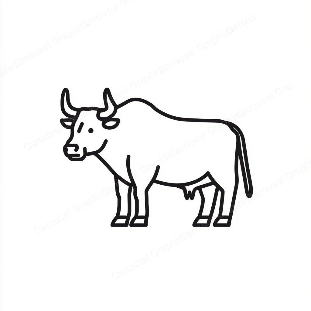 Ox Vector Graphic preview