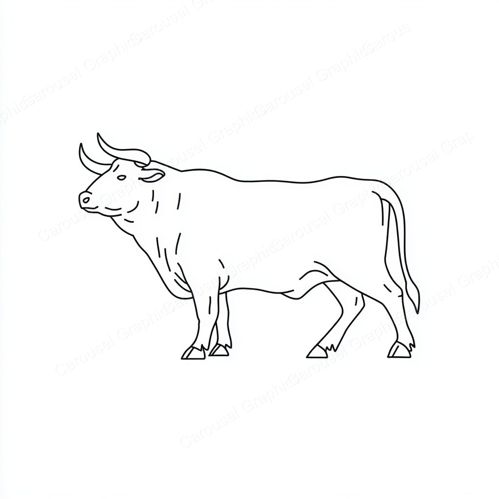 Ox Vector Graphic preview