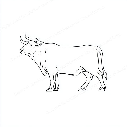 Ox Vector Graphic preview