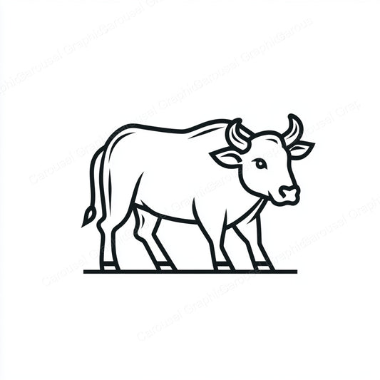 Ox Vector Graphic preview