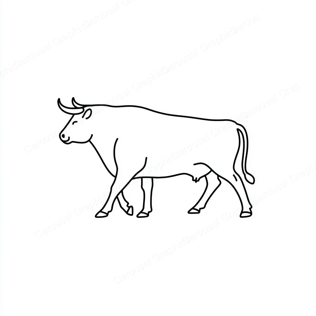 Ox Vector Graphic preview
