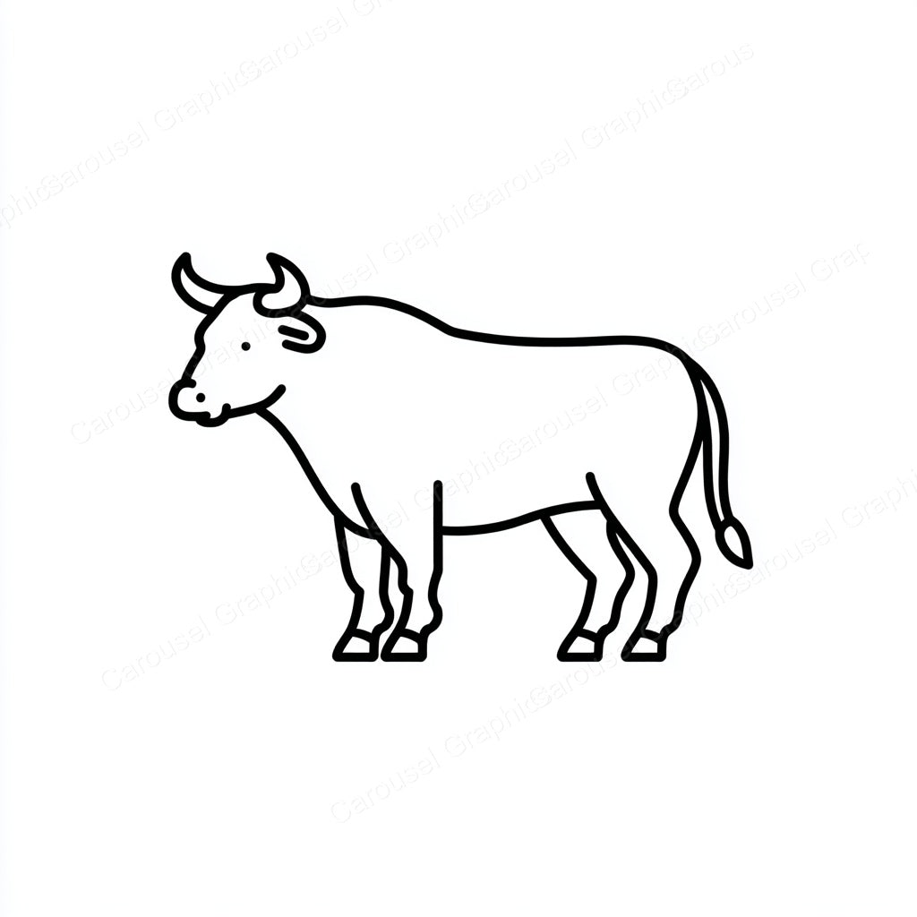 Ox Vector Graphic preview